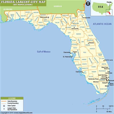 florida cities by population|Largest Cities in Florida .